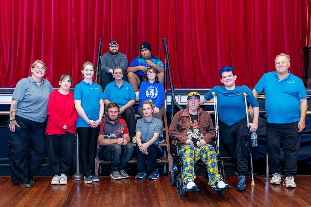 Best Lives Staff and Customers together at Merredin's local theatre